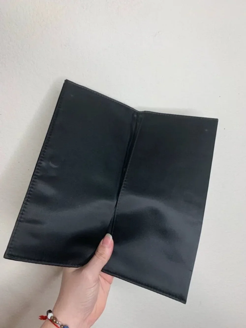 YSL black Velvet & Satin Clutch - Picture 2 of 3